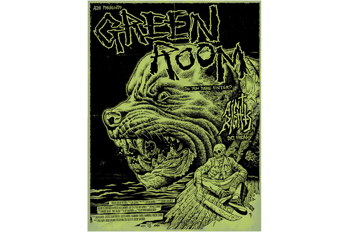 Mondo Green Room Variant Poster Print (Edition of 125)