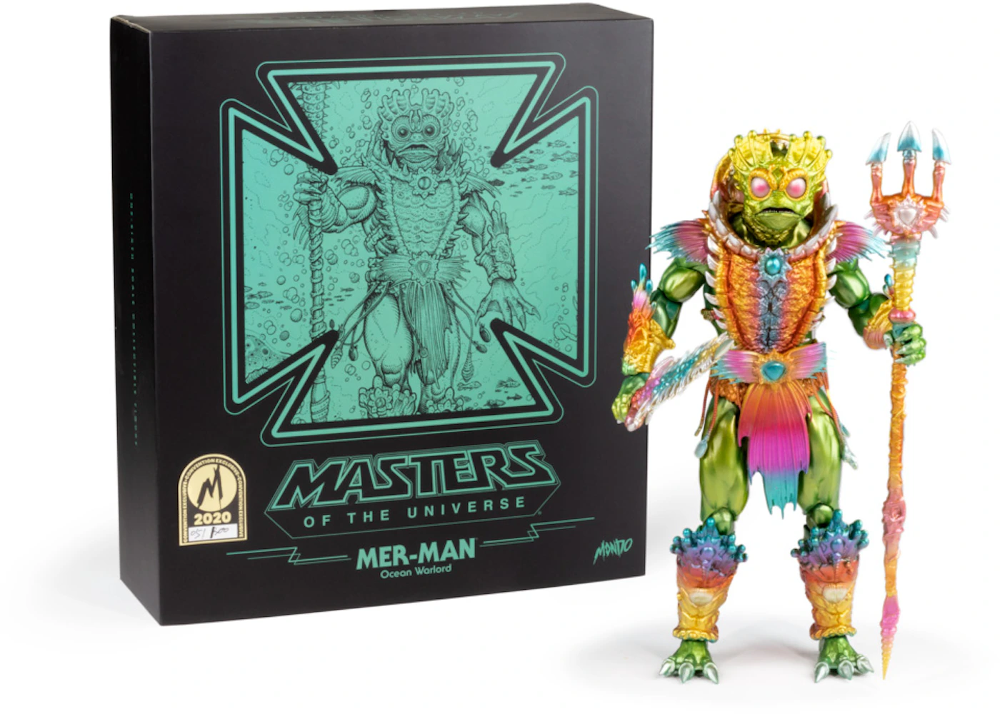 Mondo Masters of the Universe Mer-Man Variant 1/6 Scale Action Figure ...