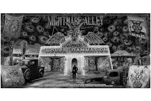 Mondo Nightmare Alley (Darkness and Light) Variant Poster Print (Edition of 150)