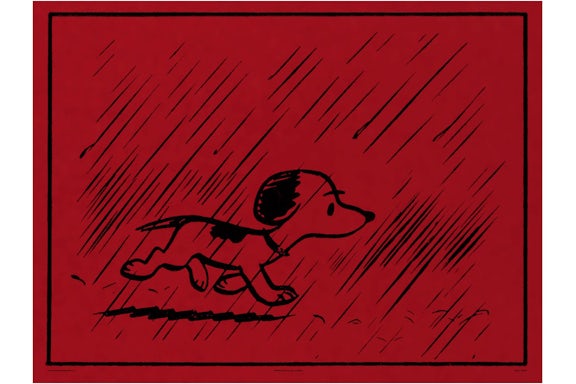 Mondo Peanuts 2022 SDCC Exclusive Print (Edition of 170) Red