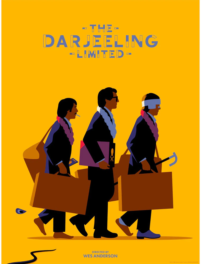The Darjeeling Limited Polaroid Poster