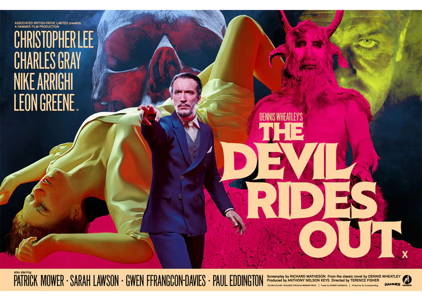 Mondo The Devil Rides Out Poster Print (Edition of 220) - US