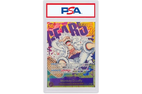 Monkey.D.Luffy 2023 Bandai One Piece Card Game Awakening of the New Era Gear 5 Alt Art OP05-119 (PSA or BGS Graded) - 2023 - US Monkey.D.Luffy 2023 Bandai One Piece Card Game Awakening of the New Era Gear 5 Alt Art OP05-119 (PSA or BGS Graded) - 2023 - US
