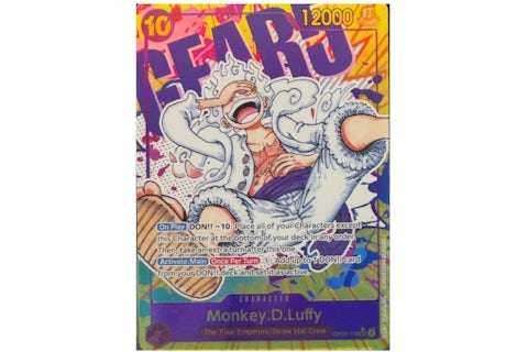 Monkey.D.Luffy 2023 Bandai One Piece Card Game Awakening of the New Era Gear 5 Alt Art OP05-119 Ungraded - 2023 - US Monkey.D.Luffy 2023 Bandai One Piece Card Game Awakening of the New Era Gear 5 Alt Art OP05-119 Ungraded - 2023 - US