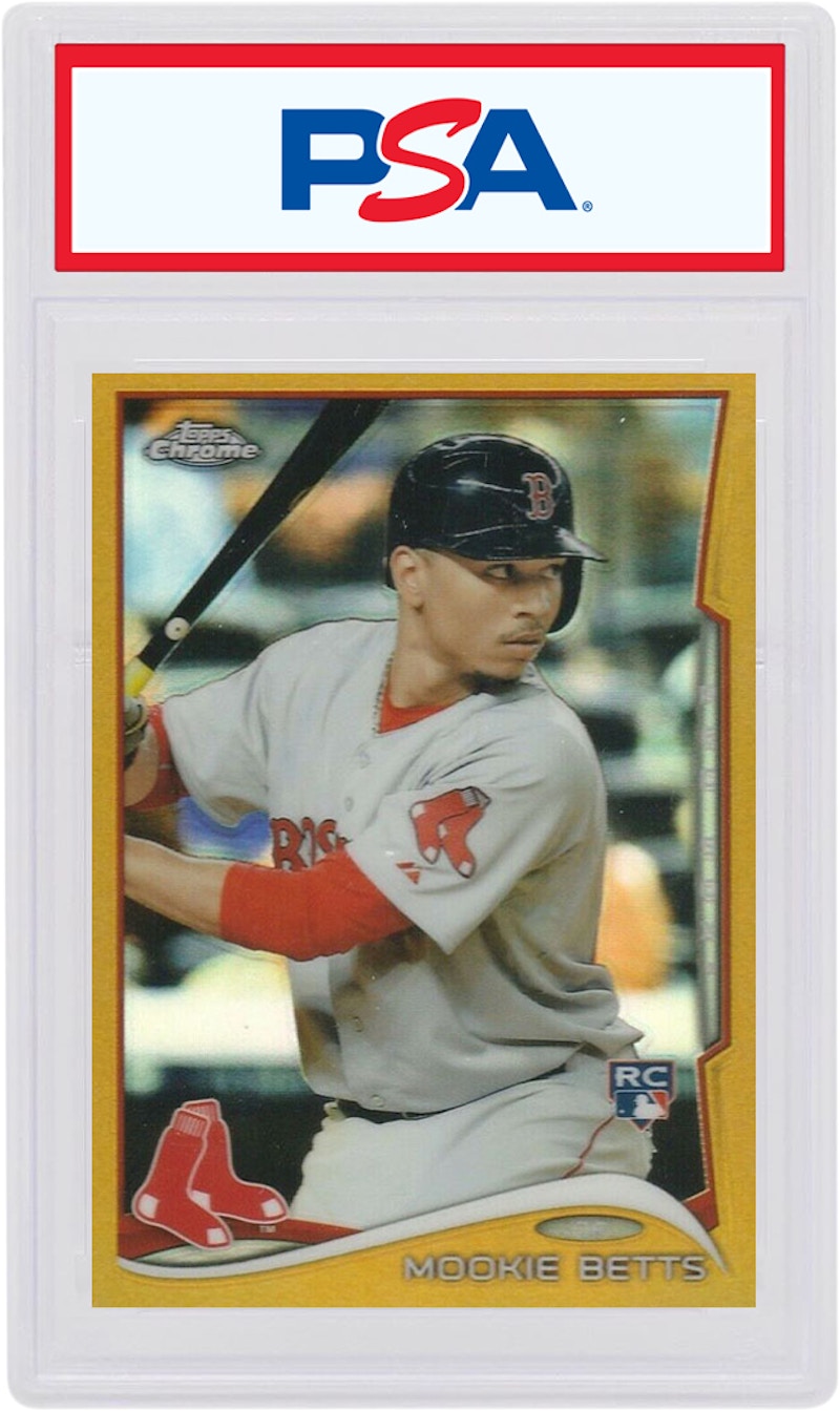 Mookie Betts 2014 Topps Chrome Update Rookie Gold /250 #US-20 (PSA or BGS Graded)