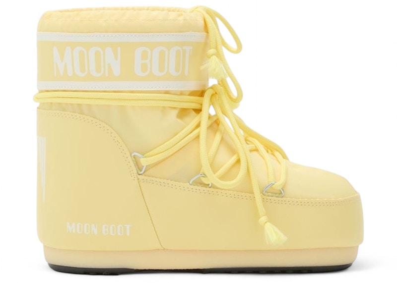 Moon Boot Icon Low Nylon Light Yellow (Women's)
