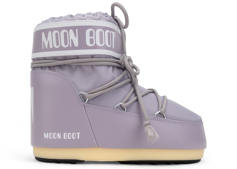 Moon Boot Icon Low Nylon LilaC (Women's) - 80D1409340-H032 - US