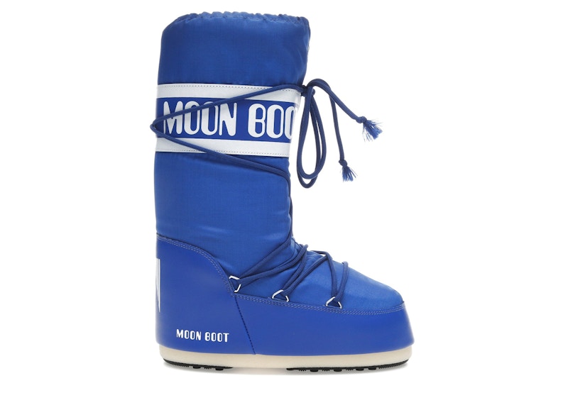 Moon Boot Icon Nylon Boot Electric Blue