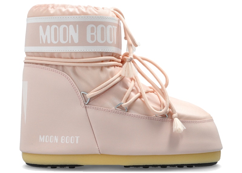 Moon Boot Icon Nylon Low Boot Dusty Pink