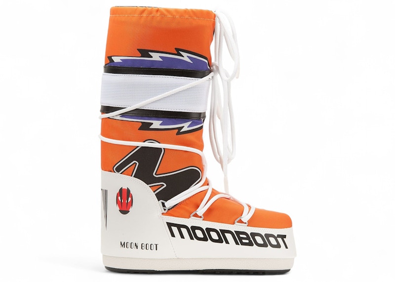 Moon Boot Icon Retrobiker M Patch Orange (Women's)