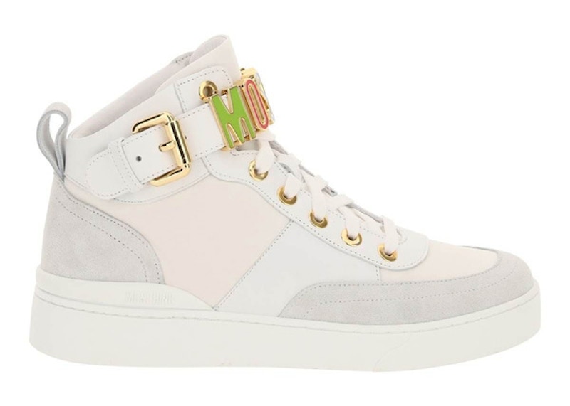 Moschino Logo Hi-Top Multicolor (Women's)