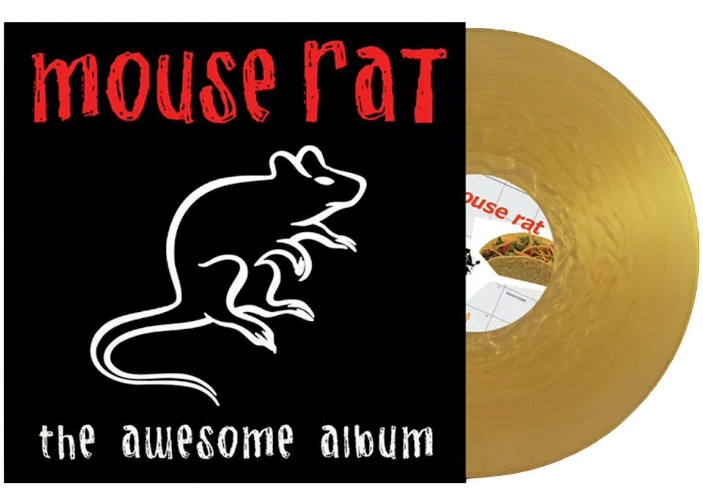 Mouse Rat The Awesome Album LP Vinyl Champion Gold