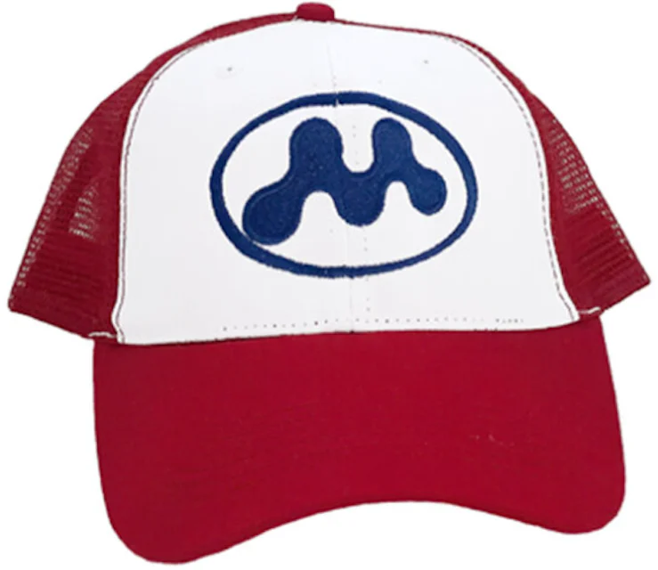 Mowalola Puff Puff Trucker Hat Red - FW20 - US