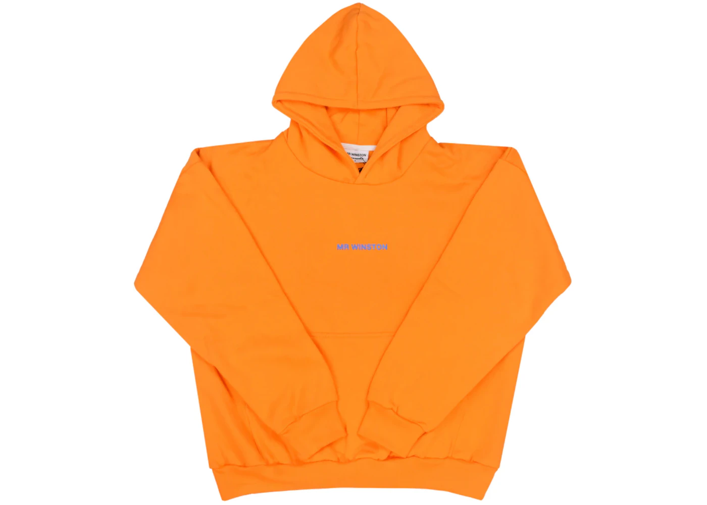 Mr Winston Puff Hooded Sweatshirt Orange - US