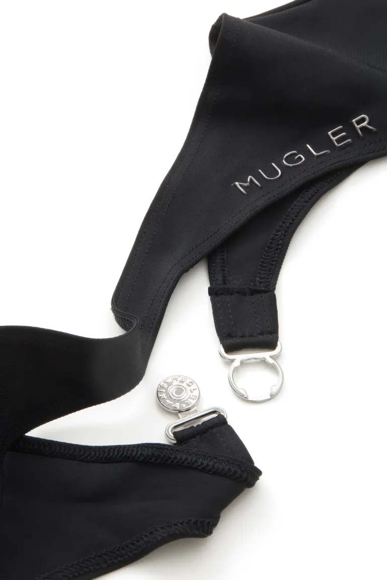 Mugler H&M Bolero Gloves Black