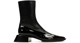 Mugler H&M Ankle Boots Black Leather
