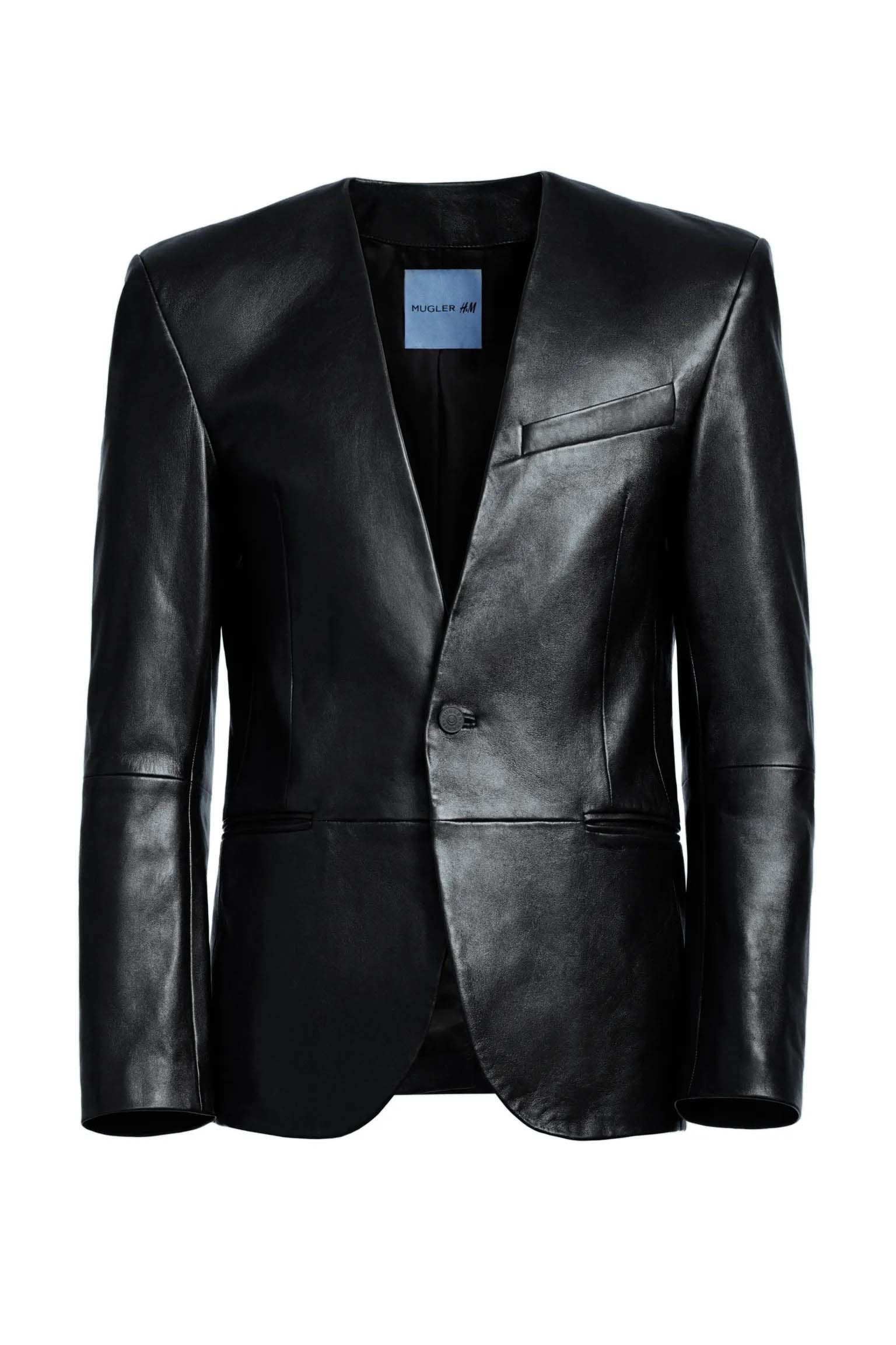 Supreme Leather Blazer (FW22) Black Men's - FW22 - US