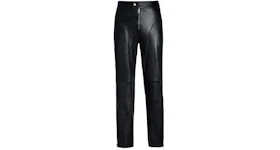 Mugler H&M Leather Biker Pants (Mens) Black