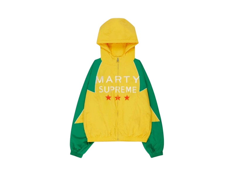 NAHMIAS x Marty Supreme A24 Classic Warm Up Jacket Yellow Men's - US