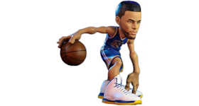 NBA Small Stars Stephen Curry Action Figure 2020-21 Warriors Icon Edition Blue