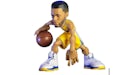NBA Small Stars Stephen Curry Action Figure 2020-21 Warriors Statement Edition Gold