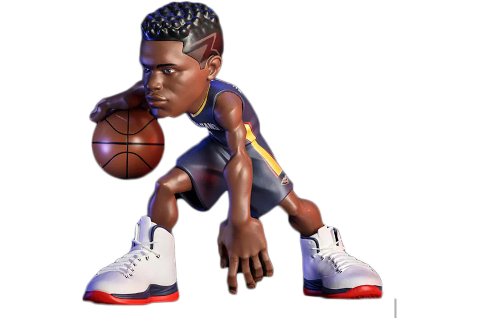 NBA Small Stars Zion Williamson Action Figure Pelicans Icon Edition Navy