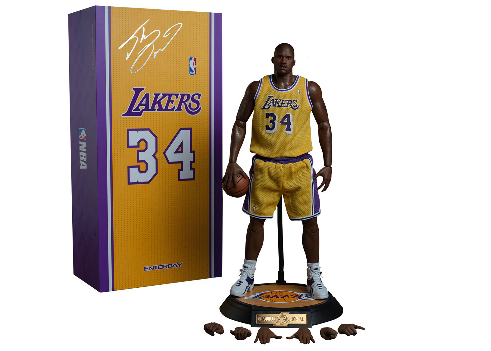 Enterbay NBA Collection Kobe Bryant LA Lakers 1/6 Scale Real 