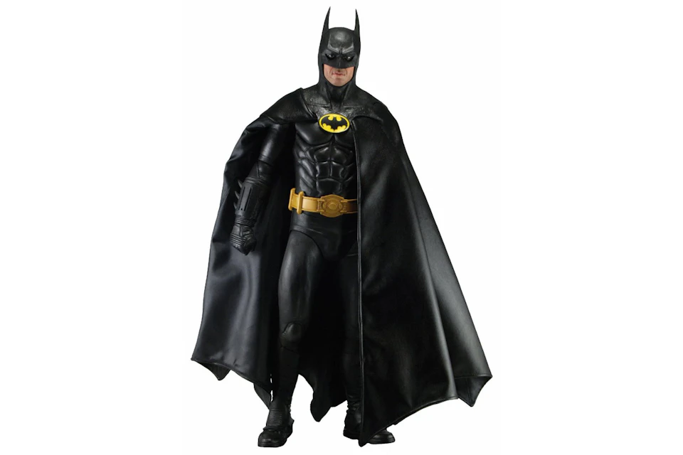 NECA Batman 1989 Movie Michael Keaton 1/4 Scale Action Figure Black