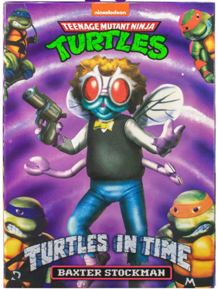 Neca Teenage Mutant Ninja Turtles Baxter Stockman Turtles In Time Action Figure Ss21