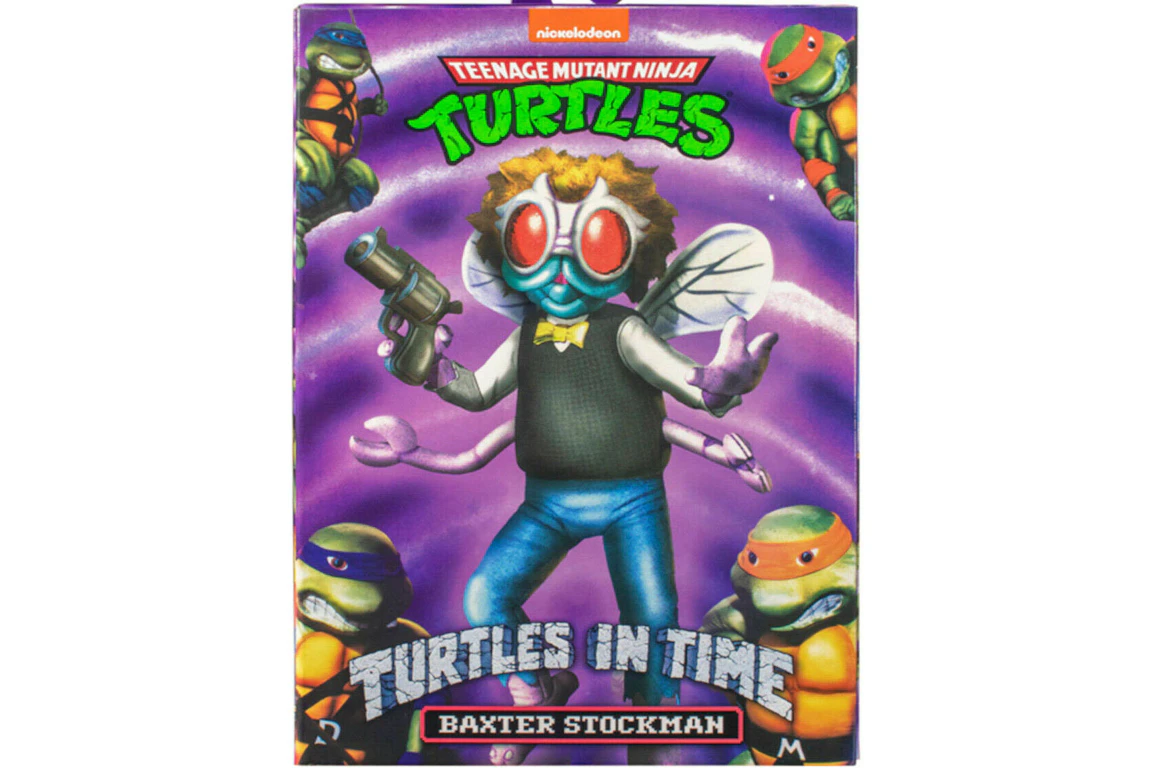 NECA Teenage Mutant Ninja Turtles Baxter Stockman (Turtles in Time) Action Figure