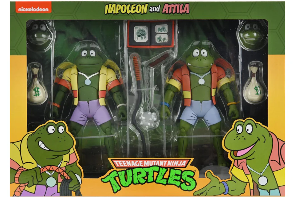 NECA Teenage Mutant Ninja Turtles Napoleon and Attila (Cartoon) Action Figure