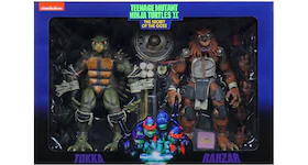 NECA Teenage Mutant Ninja Turtles Tokka and Rahzar (Secret of the Ooze) Action Figure