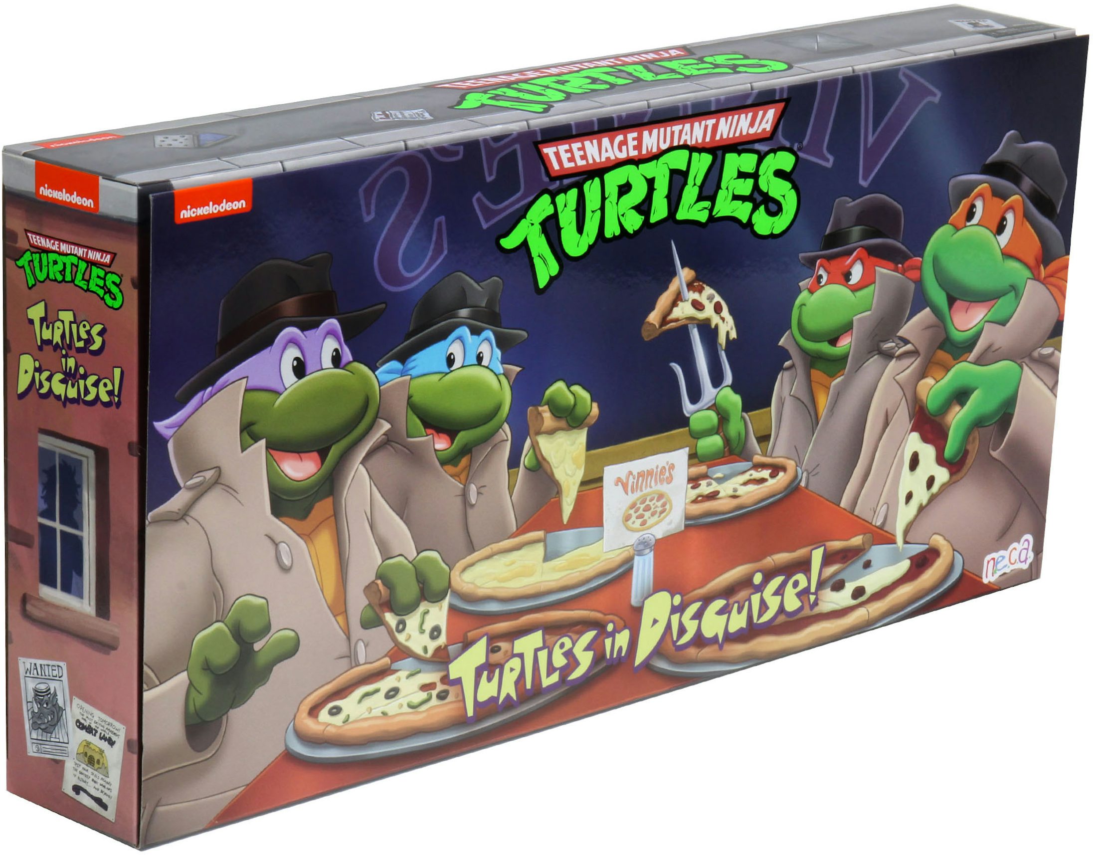 NECA Teenage Mutant Ninja Turtles - Turtles In Disguise Target Exclusive  Action Figures 4 Pack - SS21 - US