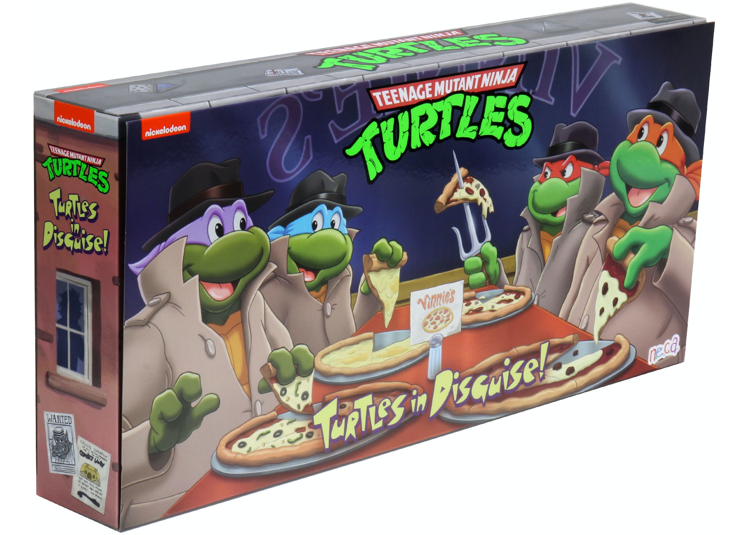 NECA Teenage Mutant Ninja Turtles - Turtles In Disguise Target Exclusive  Action Figures 4 Pack - SS21 - US