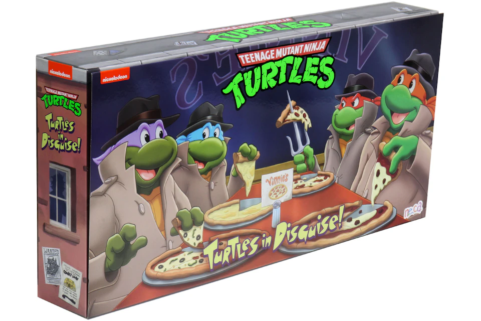 NECA Teenage Mutant Ninja Turtles - Turtles In Disguise Target Exclusive Action Figures 4 Pack