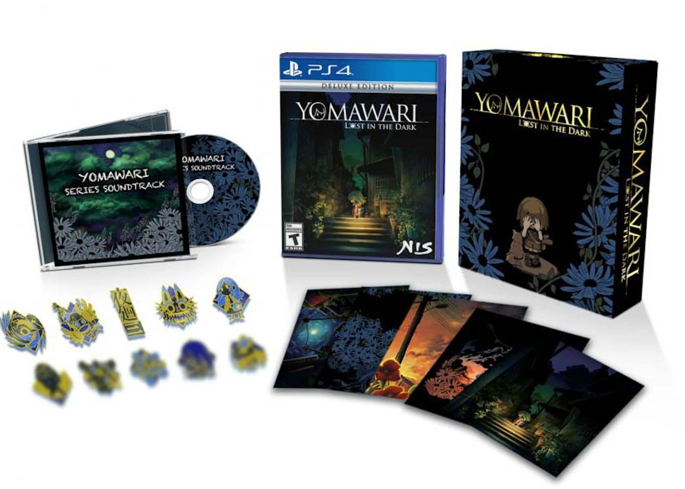 NIS PS4 Yomawari: in Dark Limited Edition Video Game - US
