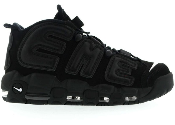 Nike Air More Uptempo Supreme Suptempo Black 001 Nike Air More Uptempo Supreme Suptempo Black 001
