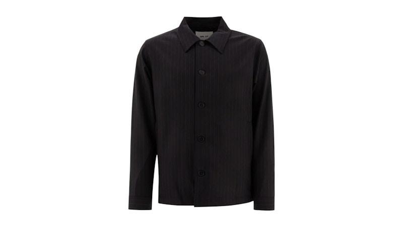 NN.07 Zander Overshirt Blue