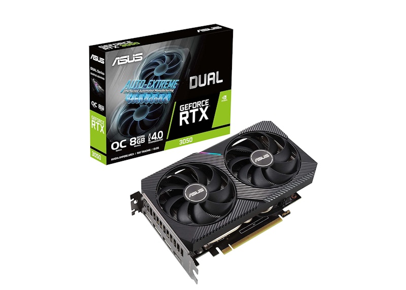 NVIDIA ASUS Dual GeForce RTX 3050 8GB OC Graphics Card DUAL