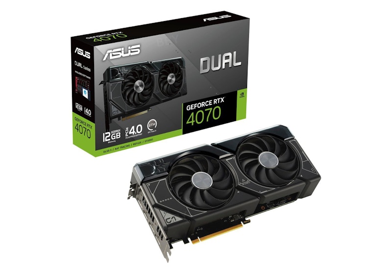 ASUS DUAL-RTX4070-12Gグラフィックボード・グラボ・ビデオカード 