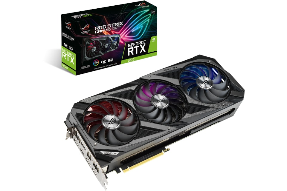 NVIDIA ASUS ROG STRIX Gaming Geforce RTX 3070 8GB OC V2 LHR