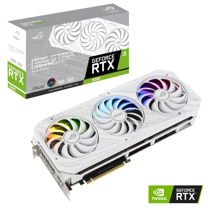 NVIDIA ASUS ROG Strix GAMING GeForce RTX 3090 24G OC Graphics Card 