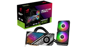 NVIDIA ASUS ROG Strix LC GeForce RTX 4090 24GB OC Graphics Card rog-strix-lc-rtx4090-o24g-gaming