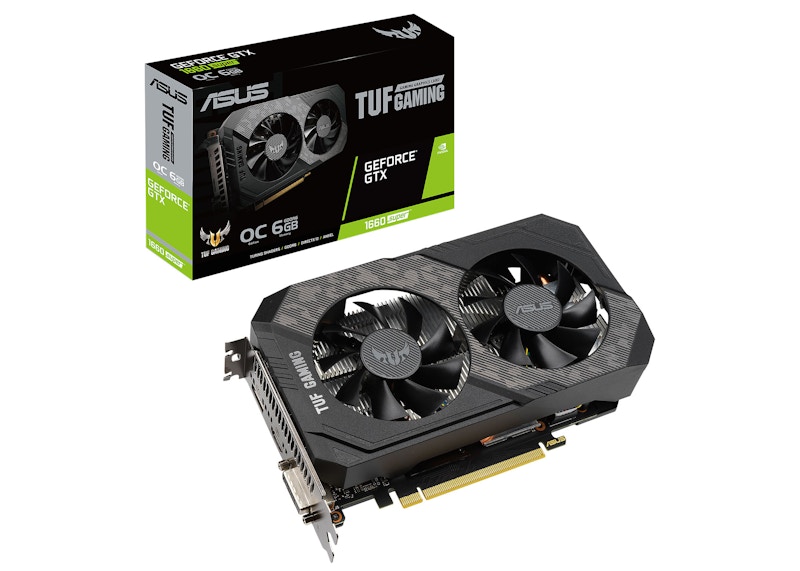 NVIDIA ASUS TUF GeForce GTX 1660 Ti EVO GAMING 6GB OC Graphics