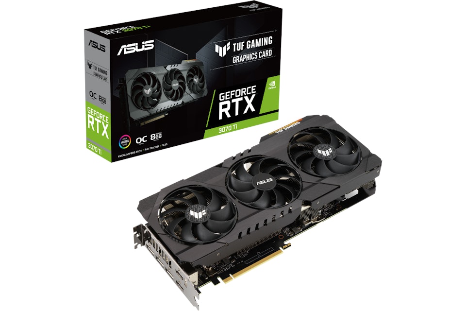 NVIDIA ASUS TUF GAMING GeForce RTX 3070 Ti 8G OC (TUF-RTX3070TI
