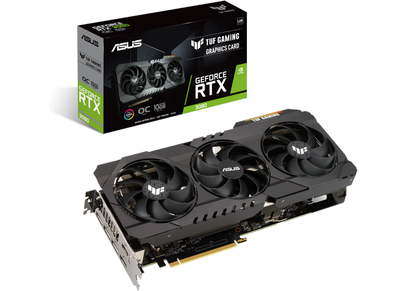 NVIDIA ASUS TUF Gaming GeForce RTX 3080 V2 10GB OC LHR