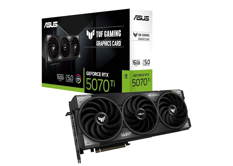 NVIDIA ASUS TUF Gaming GeForce RTX 5070 Ti 16GB TUF