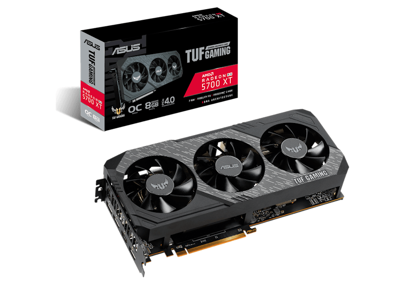 NVIDIA ASUS TUF Gaming X3 Radeon RX 5700 XT 8GB OC Graphics Card (TUF 3-RX5700XT-O8G-GAMING)