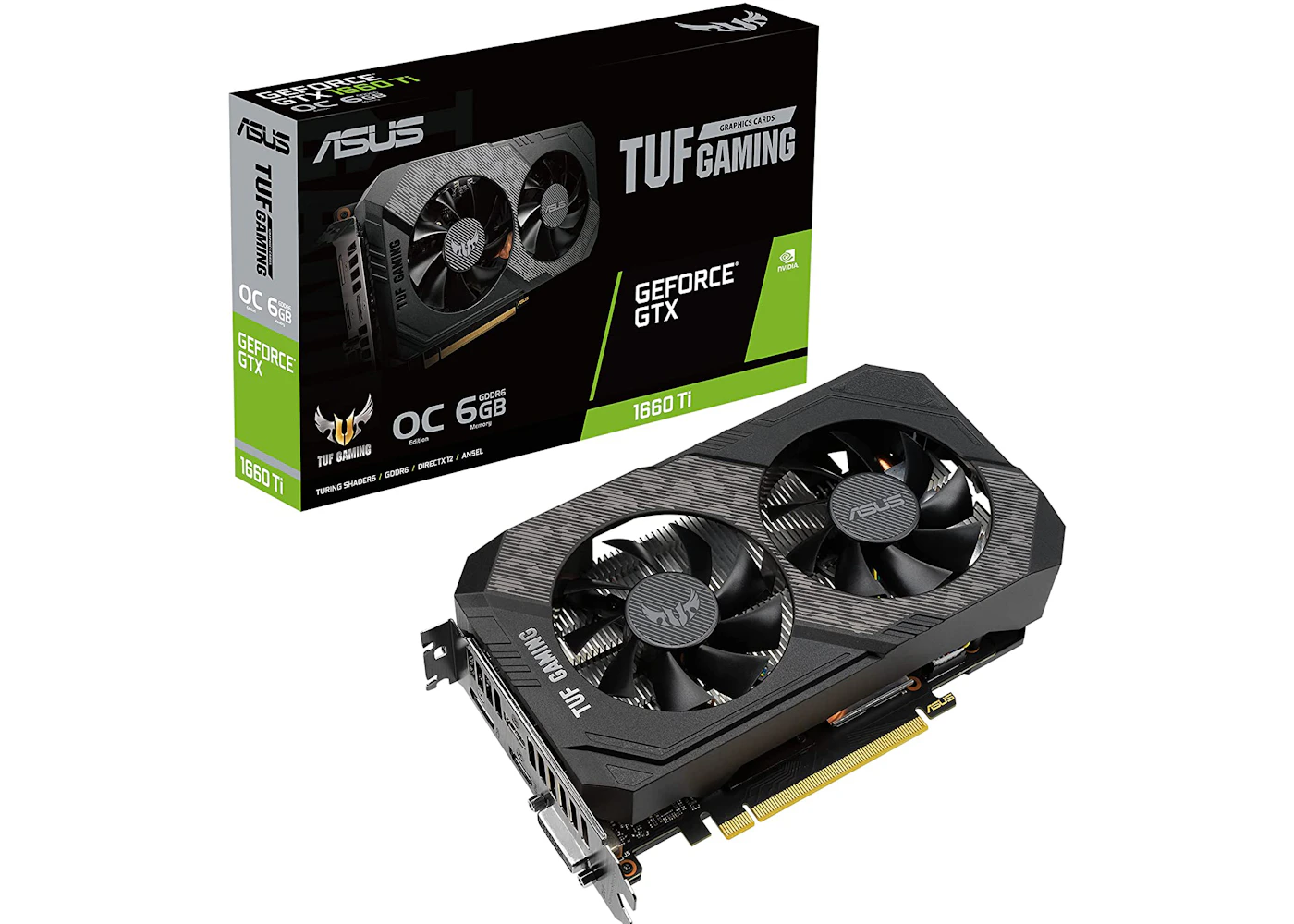 Oc Edition Asus Geforce Gtx 1660 Ti Phoenix Oc Edition Asus