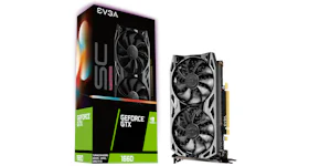 NVIDIA EVGA GeForce GTX 1660 SC UTLRA GAMING 6G Graphics Card 06G-P4-1067-KR